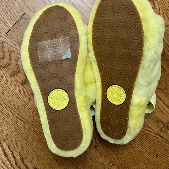 🔥🔥Brand New UGG Yellow Yeah Slide🔥🔥 Size 8 - Picture 5 of 9